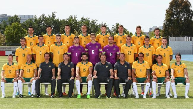 Australian Socceroos Team Photo Session