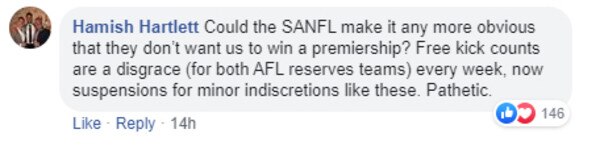 Hamish Hartlett Port Adelaide comments