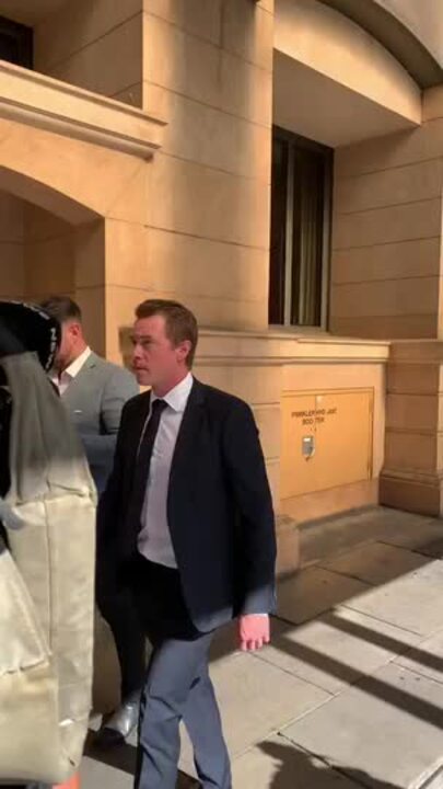 Rohan Dennis Leaves Adelaide District Court