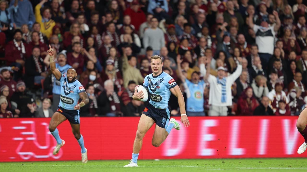 The series could have been very different for the Blues if they had the likes of Tom Trbojevic and Latrell Mitchell in the team. Picture: Peter Wallis.
