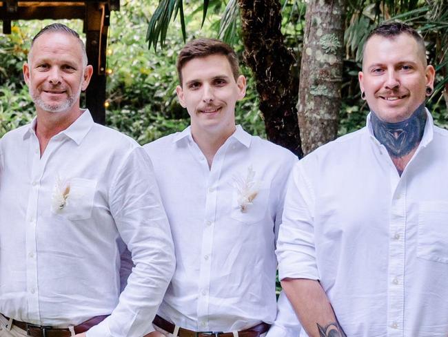 Luke Bullivant died in a motorbike accident on Smith St in Southport on April 23, 2024. Luke with his uncle Justin Howell and cousin Joel.