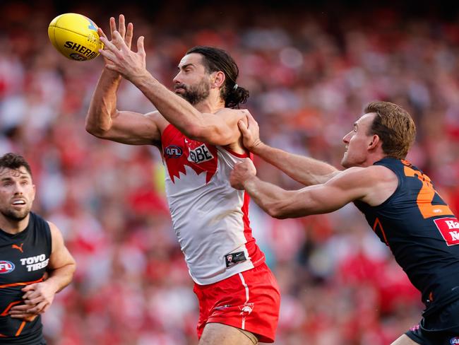 Grundy feels his body feels as fresh as it has all year after two byes in three weeks. Picture: Dylan Burns/AFL Photos via Getty Images