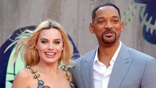 Smith was linked to co-star Margot Robbie but she vehemently denied the rumours. Picture: Chris Jackson/Getty Images