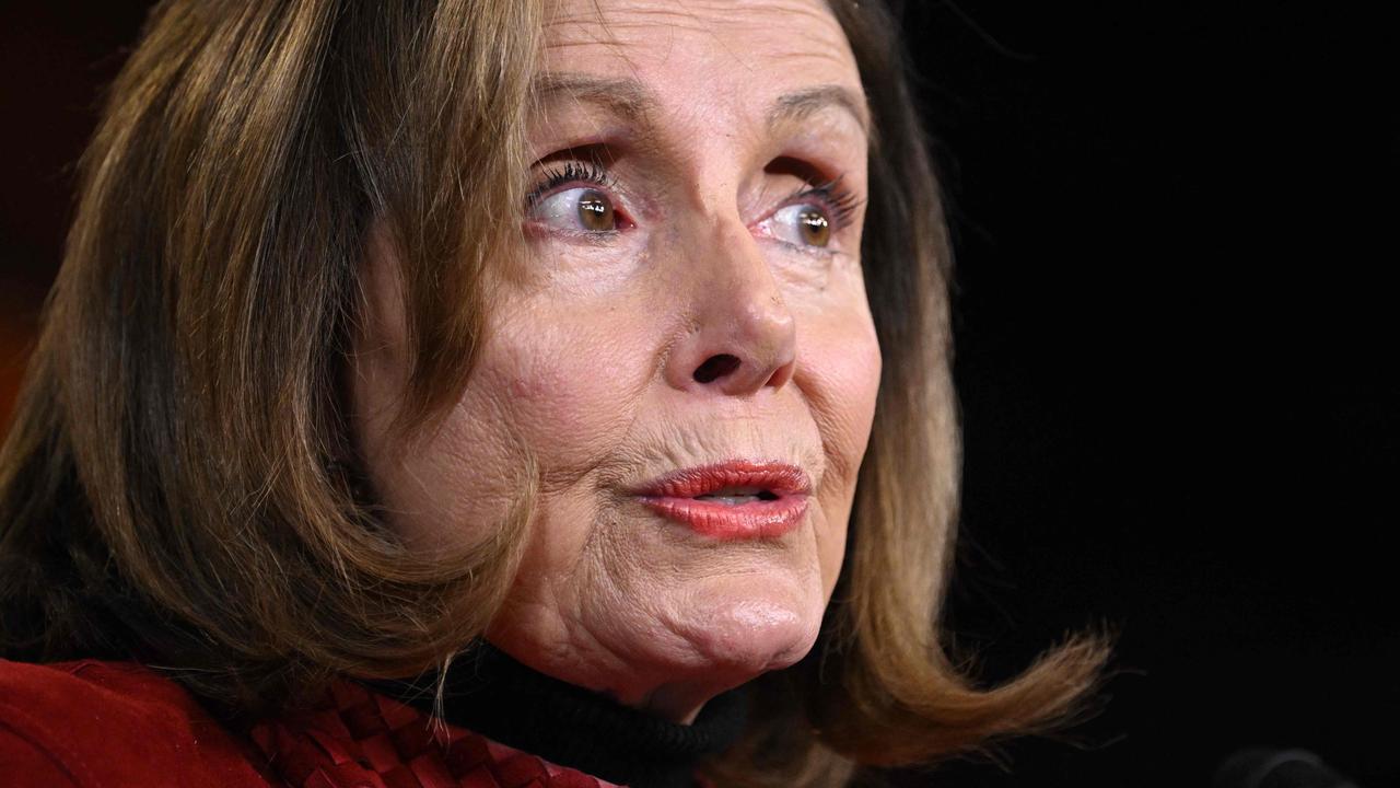 Former House speaker Nancy Pelosi. Picture: Mandel Ngan/AFP