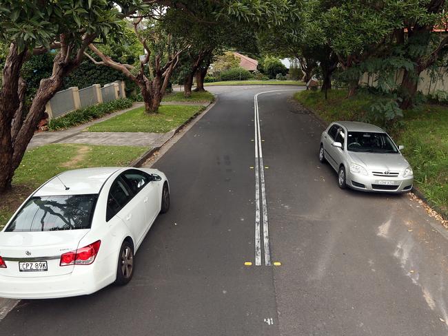 Parking in Ronald Ave, Greenwich, is almost impossible to do legally.