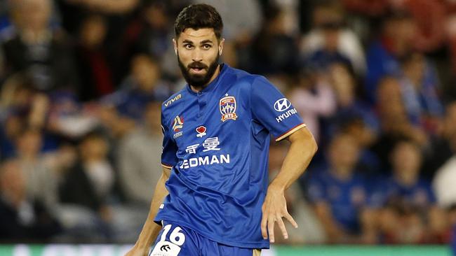 Newcastle Jets product Nick Cowburn climbed through the club’s NPL ranks