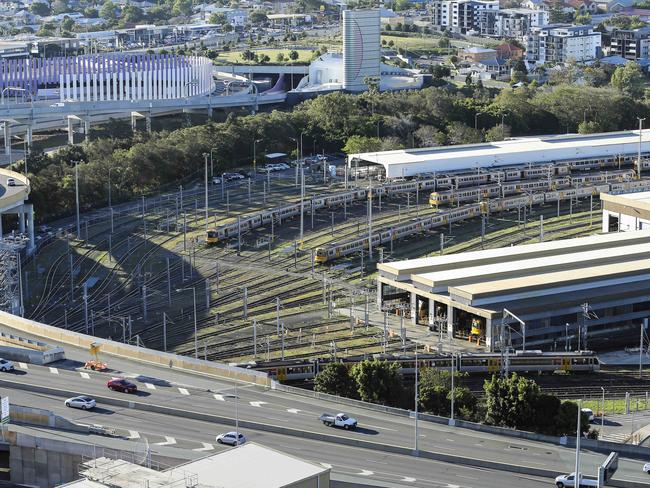 The rail yards offer a central location with plenty of public transport options.