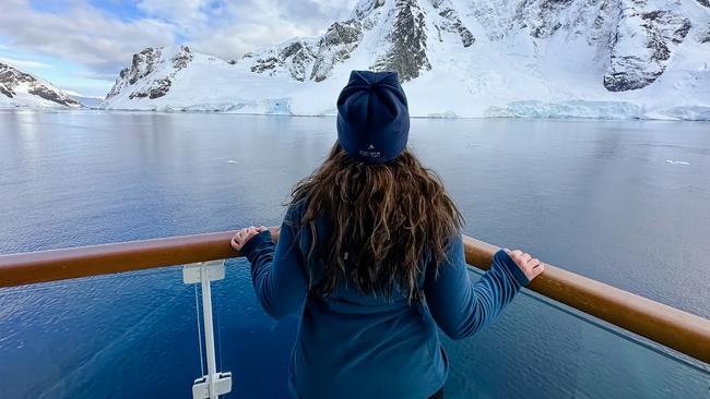 In Antarctica with Aurora Expeditions on the Classic Safari Company’s Journeys for Women trip.