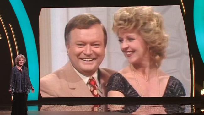 Bert Newton was honoured following his passing at the age of 82. Picture: Nine