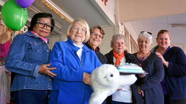 HEARTS OF GOLD: The volunteers at Gunther Village Opportunity Shop have raised $380,150 over 37 years. Picture: Felicity Ripper