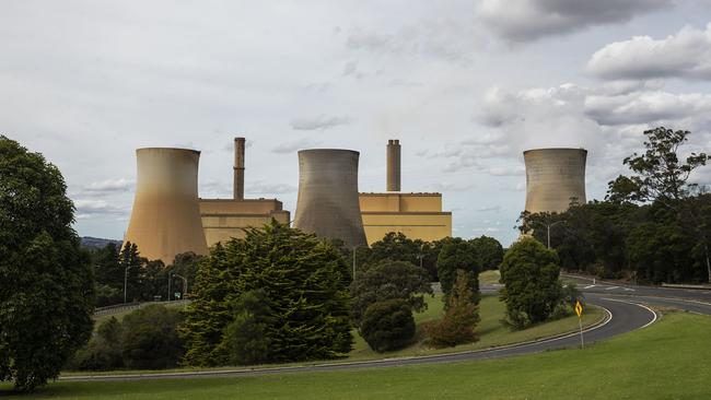 The Yallourn coal-fired power station will shut down in 2028. Two of its four units have been taken offline. Picture: Daniel Pockett