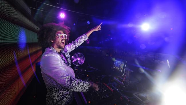 Redfoo of LMFAO at Marquee in 2013. Picture: Craig Wilson