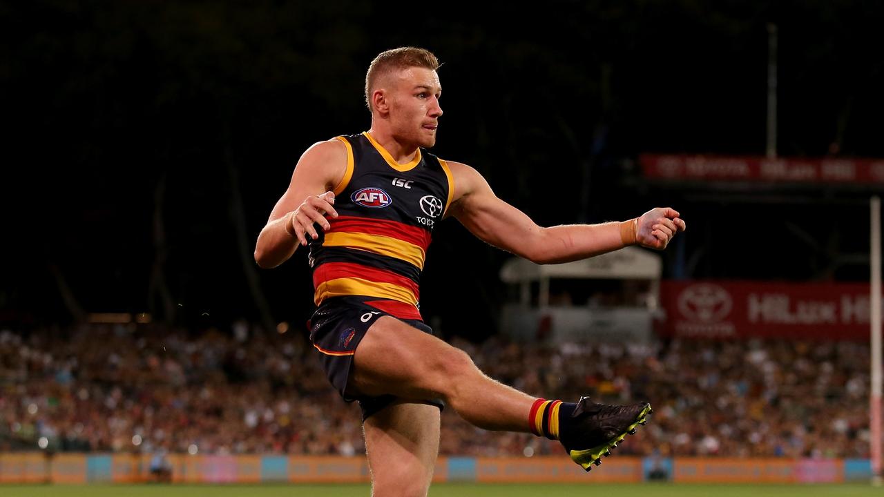 Rory Laird. Photo: James Elsby/AFL Photos/Getty Images