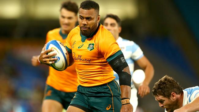 Samu Kerevi made a shock return for the Wallabies last year. Picture: Getty Images