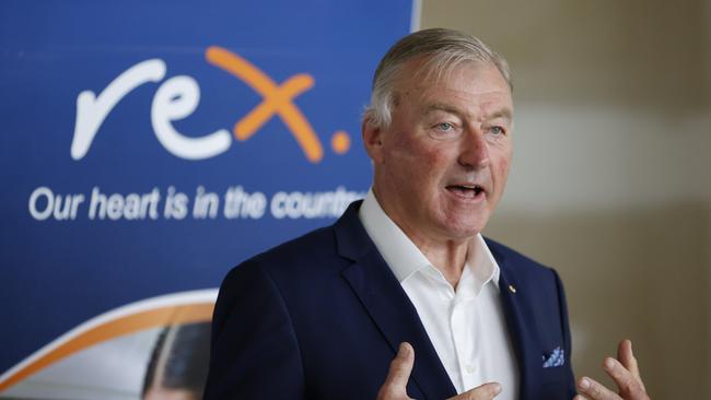 Former Rex chairman John Sharp plans to defend ASIC’s allegations of deceptive and misleading conduct. Picture: Tim Hunter