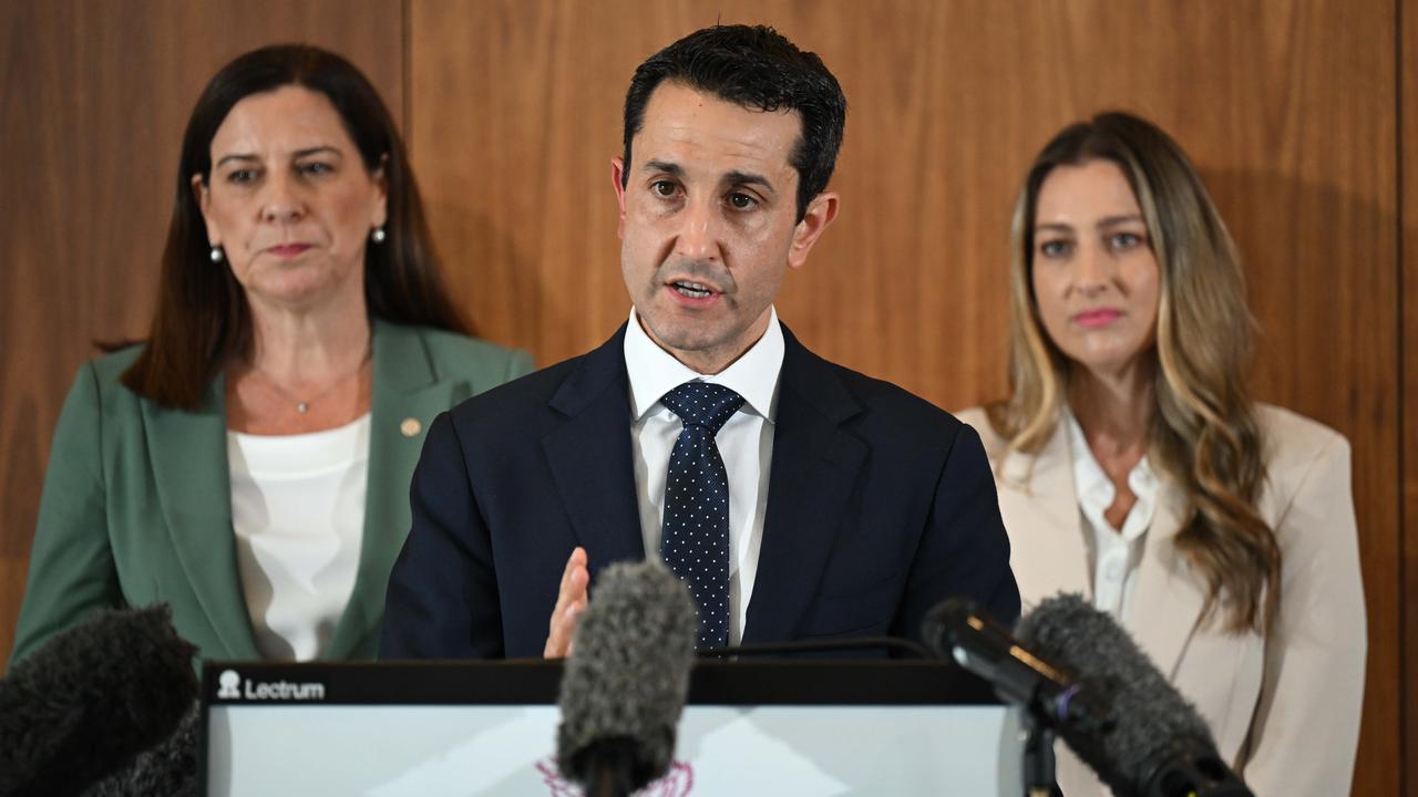 Premier David Crisafulli said the new additions were “straight up and down”. Picture: Lyndon Mechielsen/Courier Mail