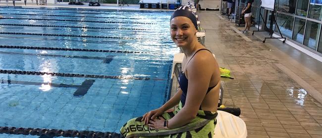 Brisbane Grammar Swimming Club's Tahlia Thornton.