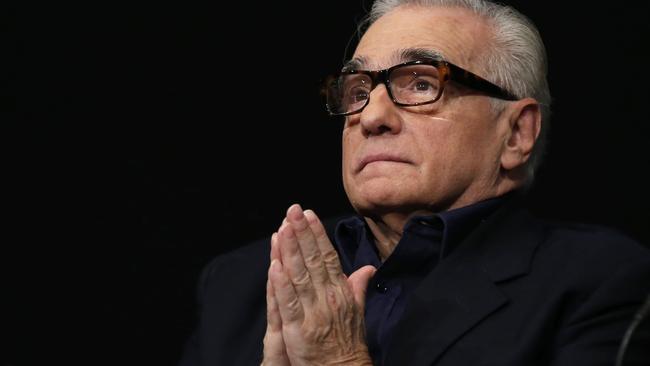 Martin Scorsese praying for a nomination? Picture: AFP Photo/Patrick Kovarik