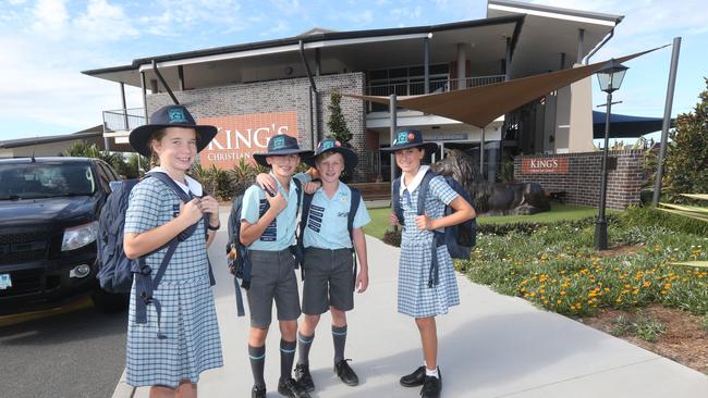 Kings Christian College in Pimpama opened in 2015 due to new schools needed in the northern suburbs. Picture Mike Batterham