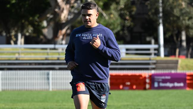 Latrell Mitchell was ruled out of Origin with a calf injury. Picture: NRL Photos