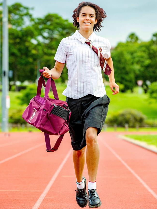 St Peters Lutheran College student Torrie Lewis - Picture: Richard Walker