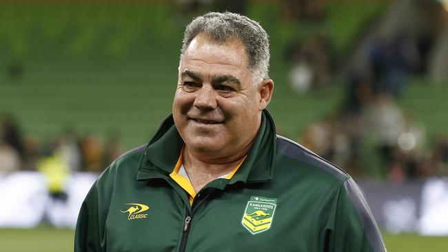 Australia head coach Mal Meninga. Photo by Daniel Pockett/Getty Images