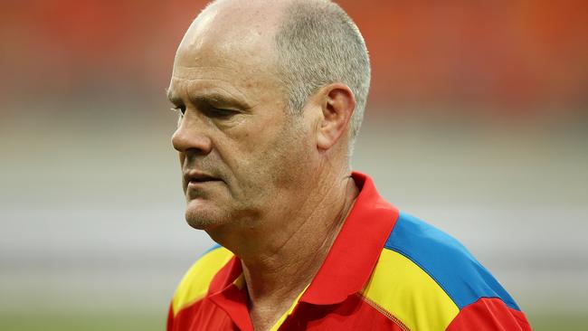 Rodney Eade is under pressure after losses to the Lions and Giants. Picture: Getty