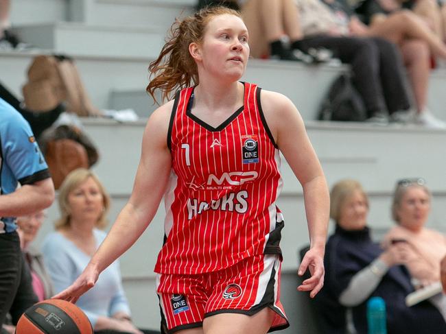 Ella Dent of the Illawarra Hawk. Picture: Daniel Bennett