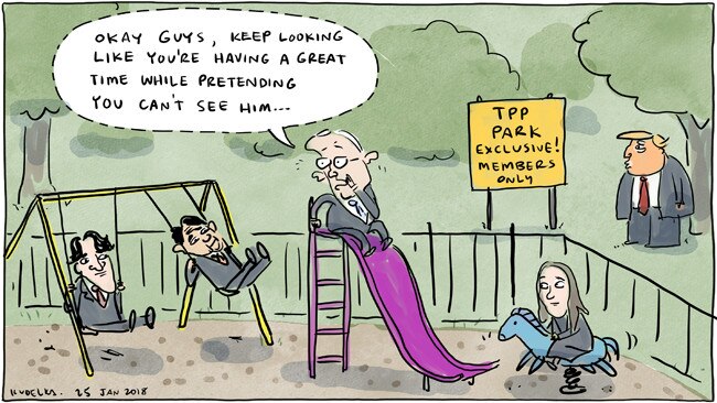 Jon Kudelka Letters Cartoon for 25-01-2018. Version:  (650x366)COPYRIGHT: The Australian's artists each have different copyright agreements in place regarding re-use of their work in other publications.Please seek advice from the artists themselves or the Managing Editor of The Australian regarding re-use.