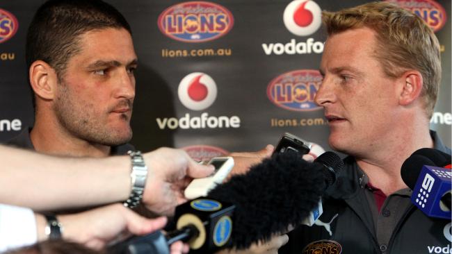 Michael Voss and Brendan Fevola.