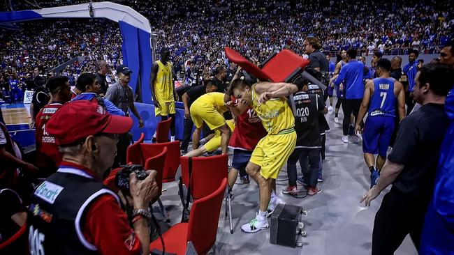 This isn’t what basketball is about. (AFP Photo)