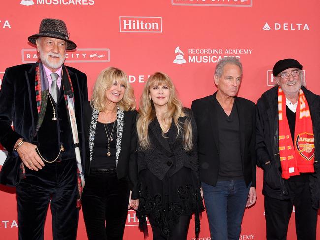 Mick Fleetwood (far left with his Fleetwood Mac bandmates) has lived in Hawaii for decades. Picture: Getty Images via AFP