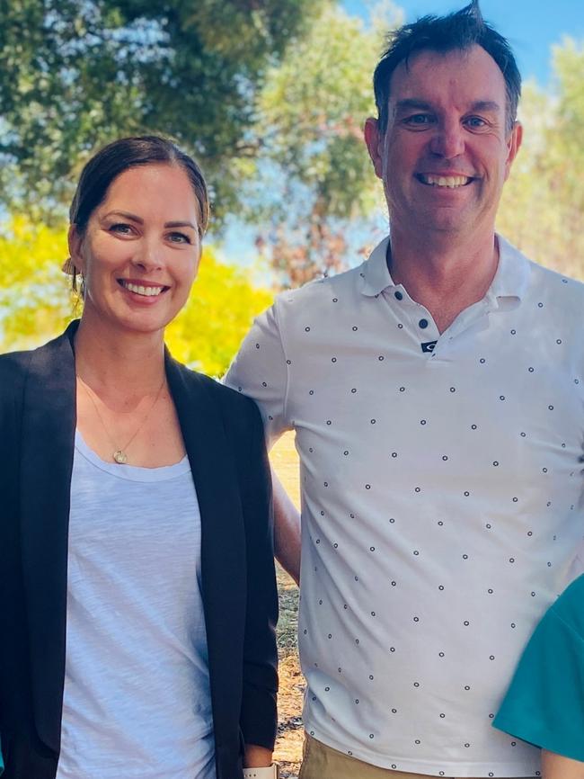 Courtney Hardy and Phillip Wallace from Andrews Creek Primary School in Tasmania. Picture: Supplied