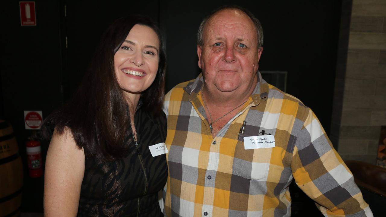 Jakki Goodall and Allan Best at the launch party for the Sunshine Coast Daily's new weekly paper. Picture: Tom Threadingham