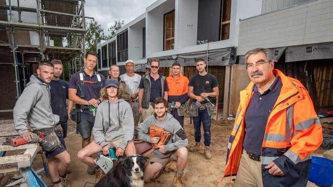 Tradies, architects, real estate agents, security guards and other workers with home state accepted licences and registrations will benefit from mutual licensing reforms. Picture: Jason Edwards