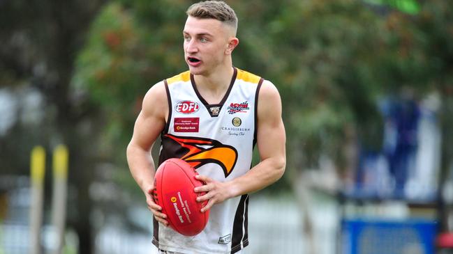 Craigieburn’s Brock Chircop in action. Picture: Jamie Morey