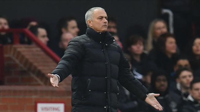 Manchester United's manager Jose Mourinho.