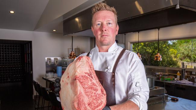 Mayura Station Kitchen head chef Mark Wright. Picture: Ben Clark