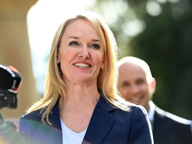 Metropolitan Roads Minister Natalie Ward conforms that $340m will be set aside in the NSW Budget for Mona Vale Rd (West). Picture: NCA NewsWire / Jeremy Piper