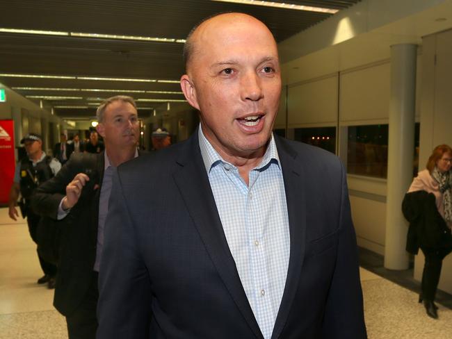 Of all the people to be considered to replace Malcolm Turnbull, Peter Dutton was perhaps the most unlikely. Picture: AAP