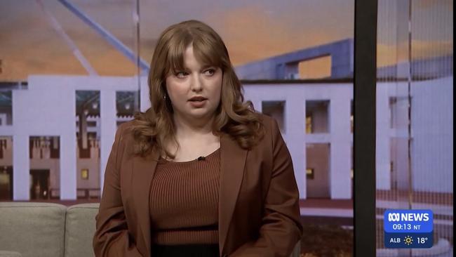 ABC Insiders panellist Claudia Long.