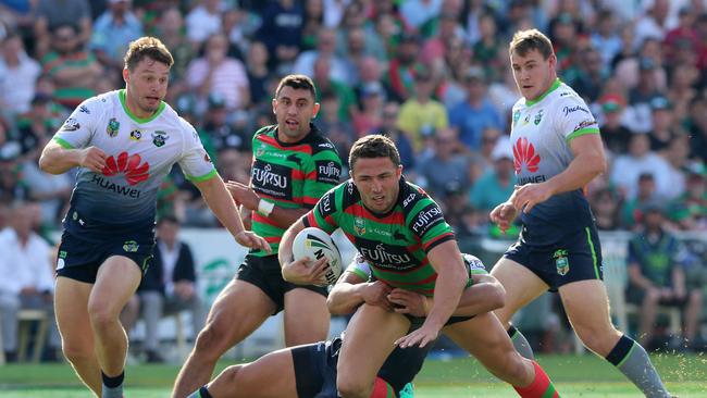 It was a dominant and brutal performance from the Rabbitohs.