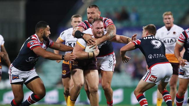 Lodge has now been paid $1.7m to leave the Broncos and Warriors. Picture: Getty Images.