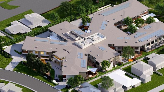 Opal Healthcare has lodged plans for a two-storey aged care centre.