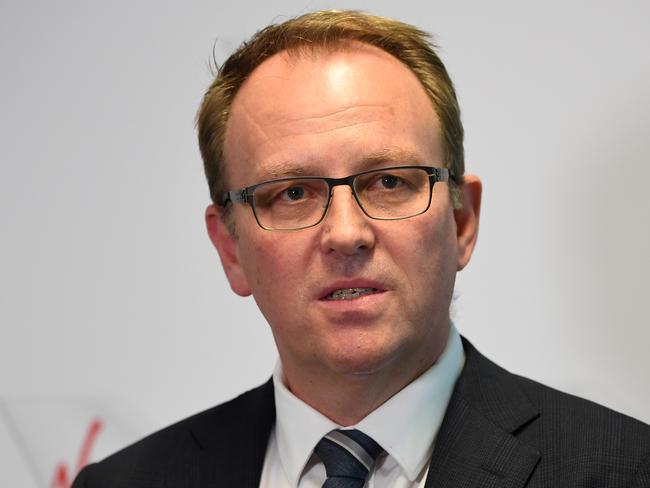 Virgin Australia administrator Vaughan Strawbridge. Picture: AAP