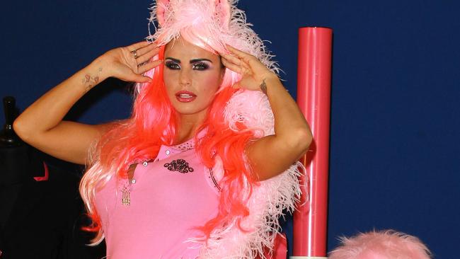 LONDON, UNITED KINGDOM - MARCH 26: Katie Price poses at a photocall to launch KP Equestrian at The Worx Studio's on March 26, 2013 in London, England. (Photo by Fred Duval/Getty Images)