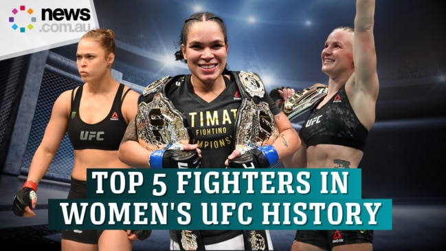 Top 5 fighters in women's UFC history