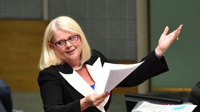 Karen Andrews said the deal would be critical to Australia’s space industry. (AAP Image/Mick Tsikas)