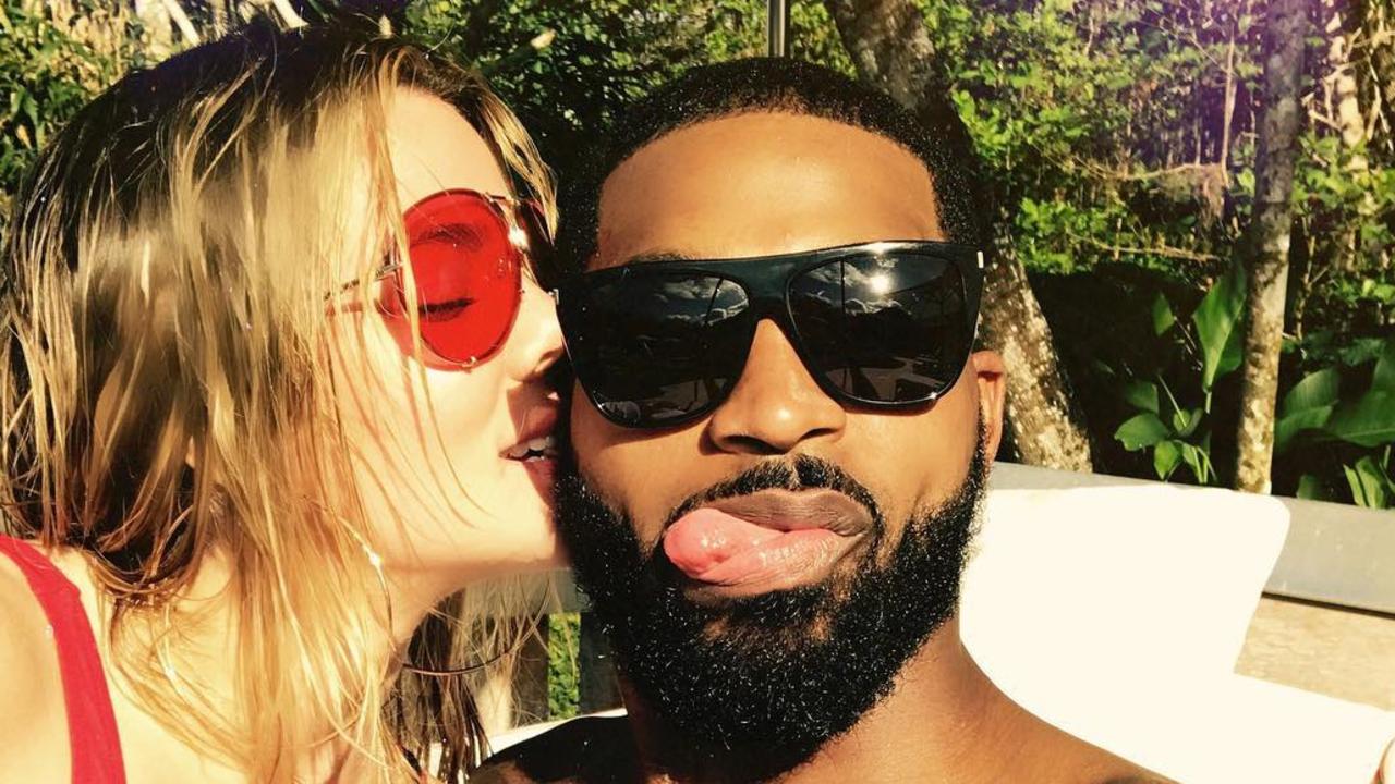 Khloe Kardashian and Tristan Thompson. Picture: Khloe Kardashian/Instagram