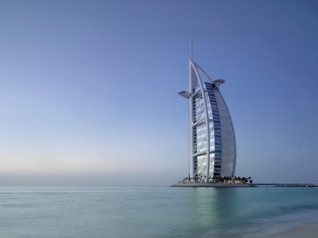 saweekend magazine:The Burj Al Arab, Dubai, photo courtesy of Dubai Tourism